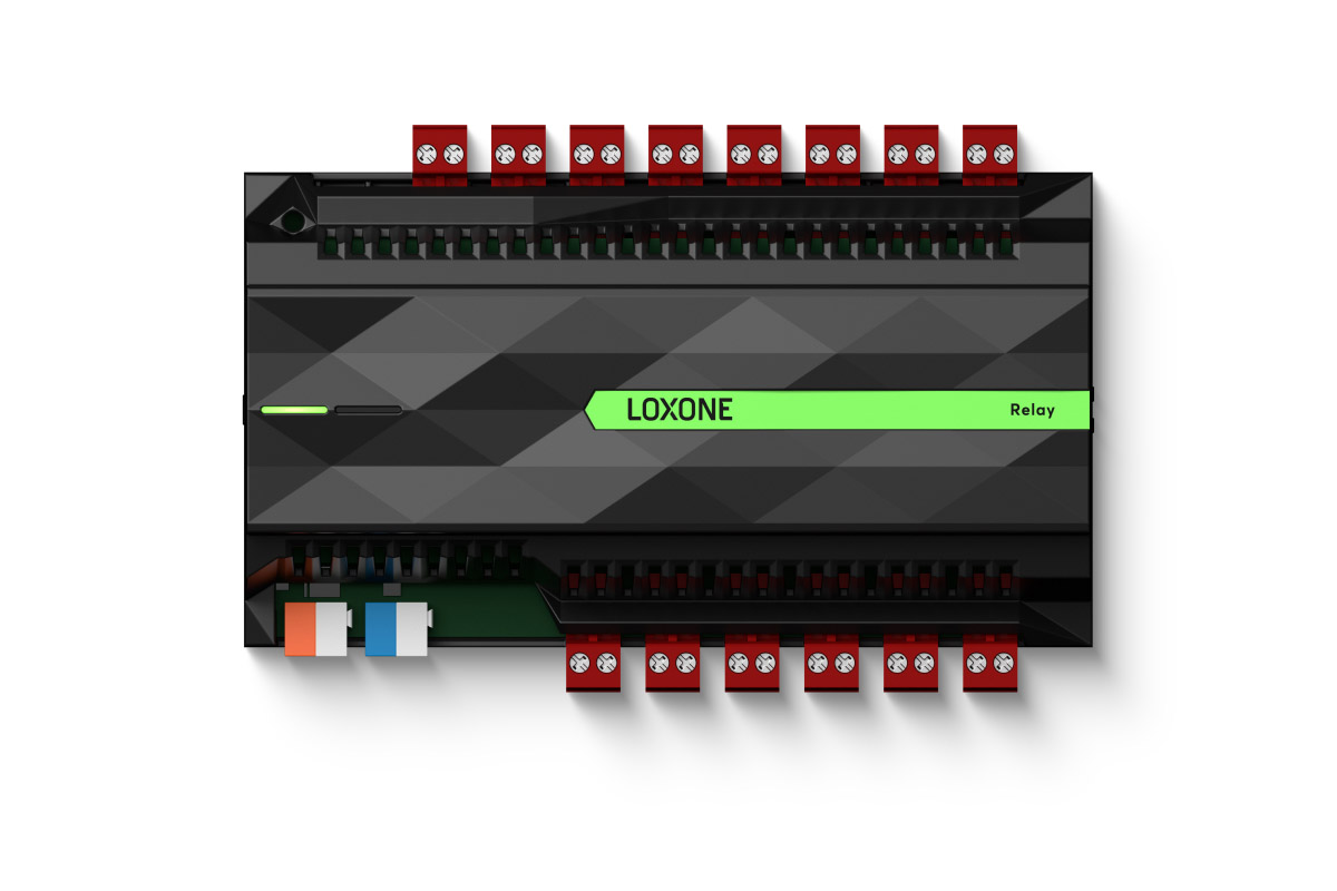Loxone Relay Extension: Schaltmodul mit 14 Relais für Gebäudeautomation